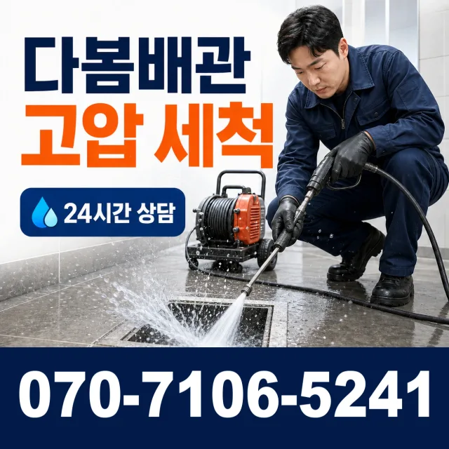 전남광주 신안군 하의면 장병도길 하수구청소 상담 이미지 4
